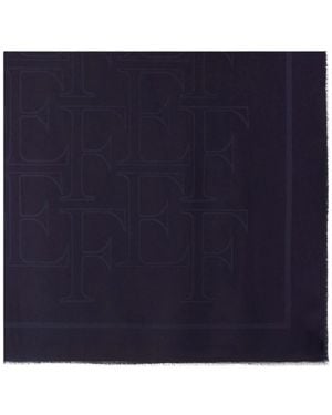 Elisabetta Franchi Winter Scarves - Azul
