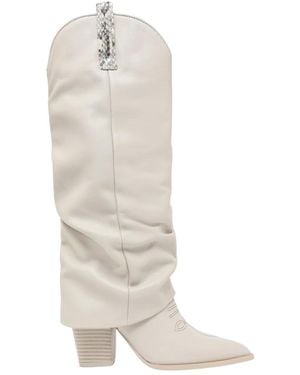 Steve Madden Cowboy Boots - Wit