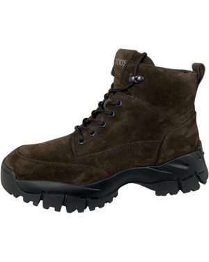 Tod's Lace-Up Boots - Nero