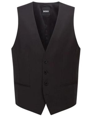 HUGO Suit Vests - Black