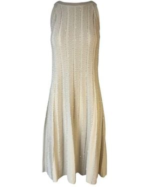 D.exterior Midi Dresses - Neutre