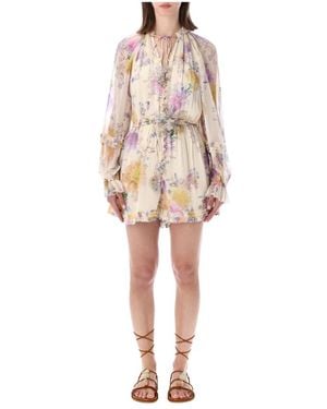 Zimmermann Playsuits - Natural