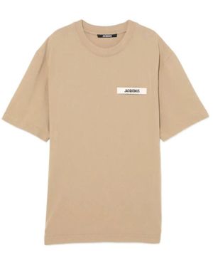 Jacquemus Tops ,T-Shirts - Naturel