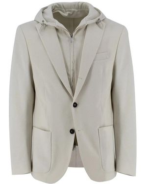 Eleventy Blazers - Grey