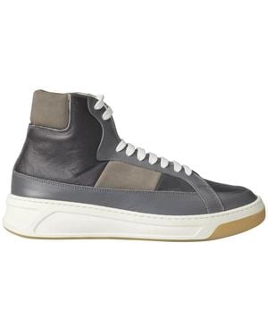 Kiton Lace-Up Boots - Gray