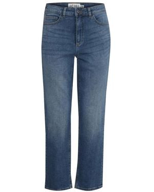 Ichi Straight Jeans - Blue