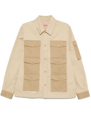 KENZO Light Jackets - Natural