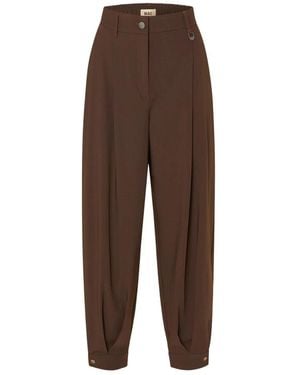 M·a·c Tapered Trousers - Marrón