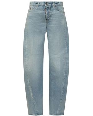 DSquared² Loose-Fit Jeans - Azul