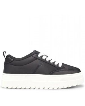 HUGO Schoenen ,Zwart ,Leer Starlit Runn