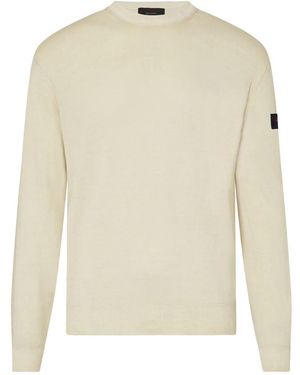 Peuterey Round-Neck Knitwear - White