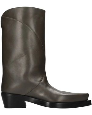 Mugler Cowboy Boots - Negro