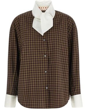 Marni Shirts - Marrón