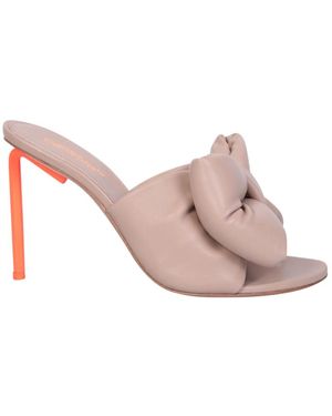 Off-White c/o Virgil Abloh Heeled Mules - Rosa