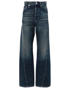 Lanvin Straight Jeans - Azul