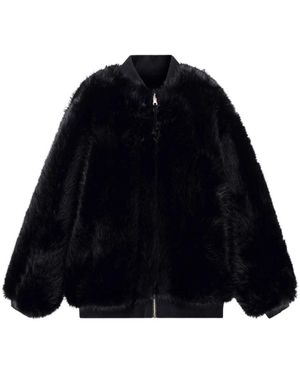 ARMANI EXCHANGE Jassen ,Zwart ,Polyester Blouson Jas - Blauw