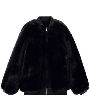 ARMANI EXCHANGE Faux Fur & Shearling Jackets - Blue