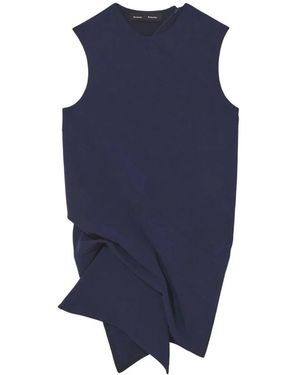 Proenza Schouler Sleeveless Tops - Blue