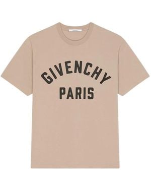 Givenchy Tops ,Katoen T-Shirts - Naturel