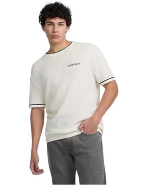 Guess Round-Neck Knitwear - Grey