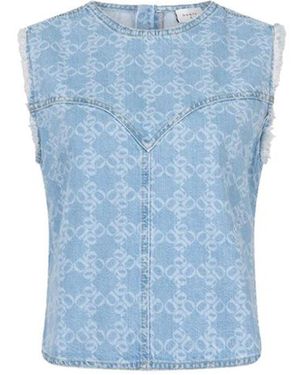 Dante 6 Sleeveless Tops - Blauw
