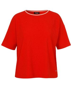 FRAPP Top Korte Mouw 2652461 - Rood
