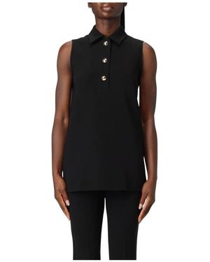 Max Mara Sleeveless Tops - Black