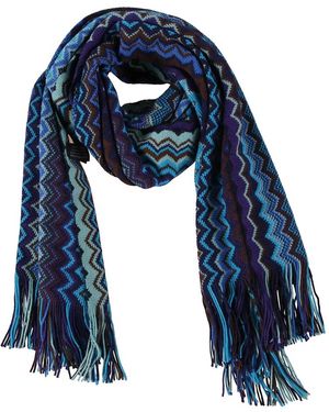 Missoni Winter Scarves - Bleu