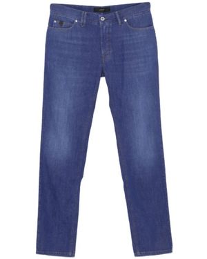 Brioni Jeans ,Blauw ,Katoen Meribel Jeans