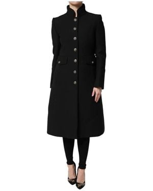 Dolce & Gabbana Einreihiger Trenchcoat - Schwarz