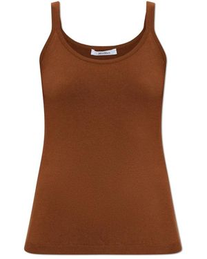 Max Mara Salvo Woll-Top - Braun