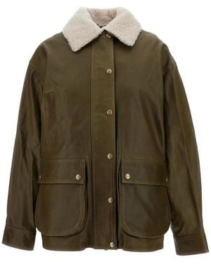 Halfboy Leather Jackets - Verde