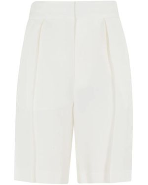 Victoria Beckham Long Shorts - White
