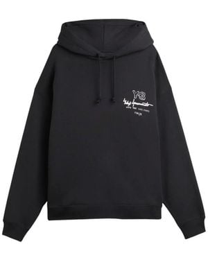 Y-3 Merch Hoodie - Schwarz