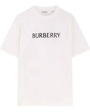 Burberry T-Shirts - White