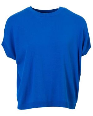 Juvia Round-Neck Knitwear - Blue