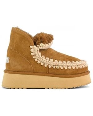 Mou Winter Boots - Natural