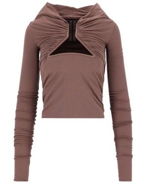 Rick Owens Long Sleeve Tops - Marrón