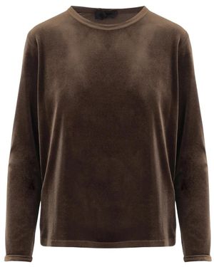 F.it Tops ,Bruin ,Trui Met Lange Mouwen