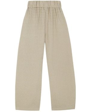 Cortana Wide Trousers - Natural