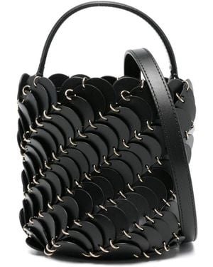 Rabanne Bucket Bag - Zwart