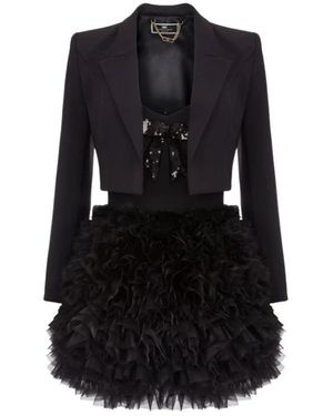 Elisabetta Franchi Party Dresses - Black