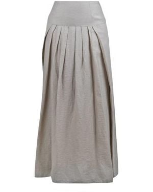 ALESSIA SANTI Maxi Skirts - Grey