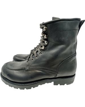 LEMARGO Lace-Up Boots - Nero