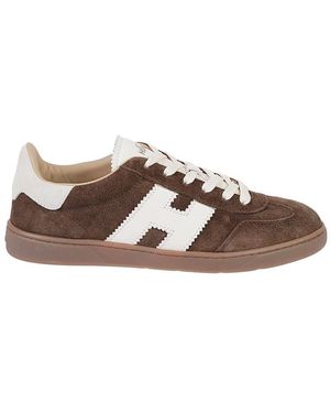 Hogan Schoenen ,Bruin ,Leer H647 Sneakers