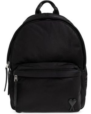 Ami Paris Backpacks - Black
