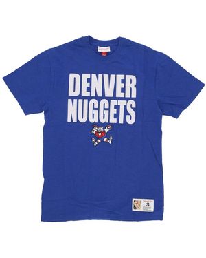 Mitchell & Ness T-Shirts - Blue