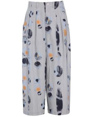 Bitte Kai Rand Cropped Trousers - Grey