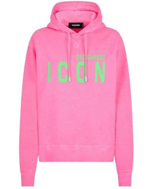 DSquared² Sudadera Icon Cool Fit - Roze