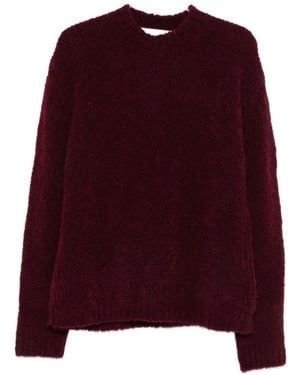 Amaranto Round-Neck Knitwear - Morado